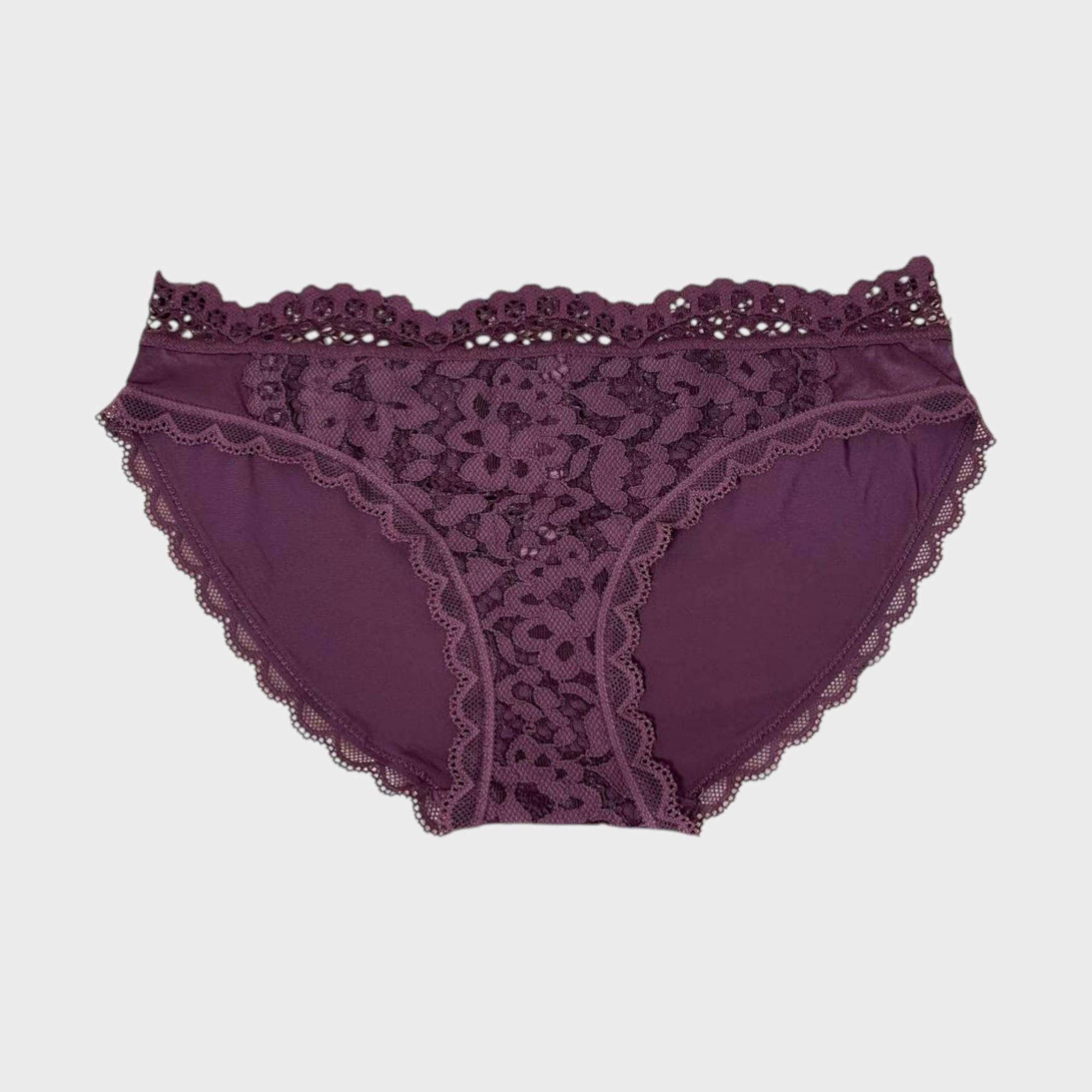 Трусики бикини Victoria's Secret Dream Angels Bikini Panty XS Бордовый (23960627)