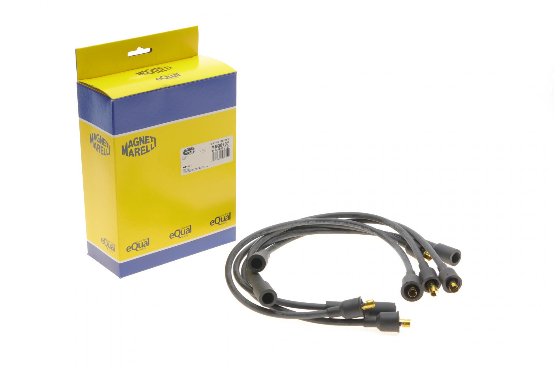 Провода зажигания Lada 2105/2107/1200-1600 1.3-12 высоковольтные MSQ0107 (941319170107 MAGNETI MARELLI)