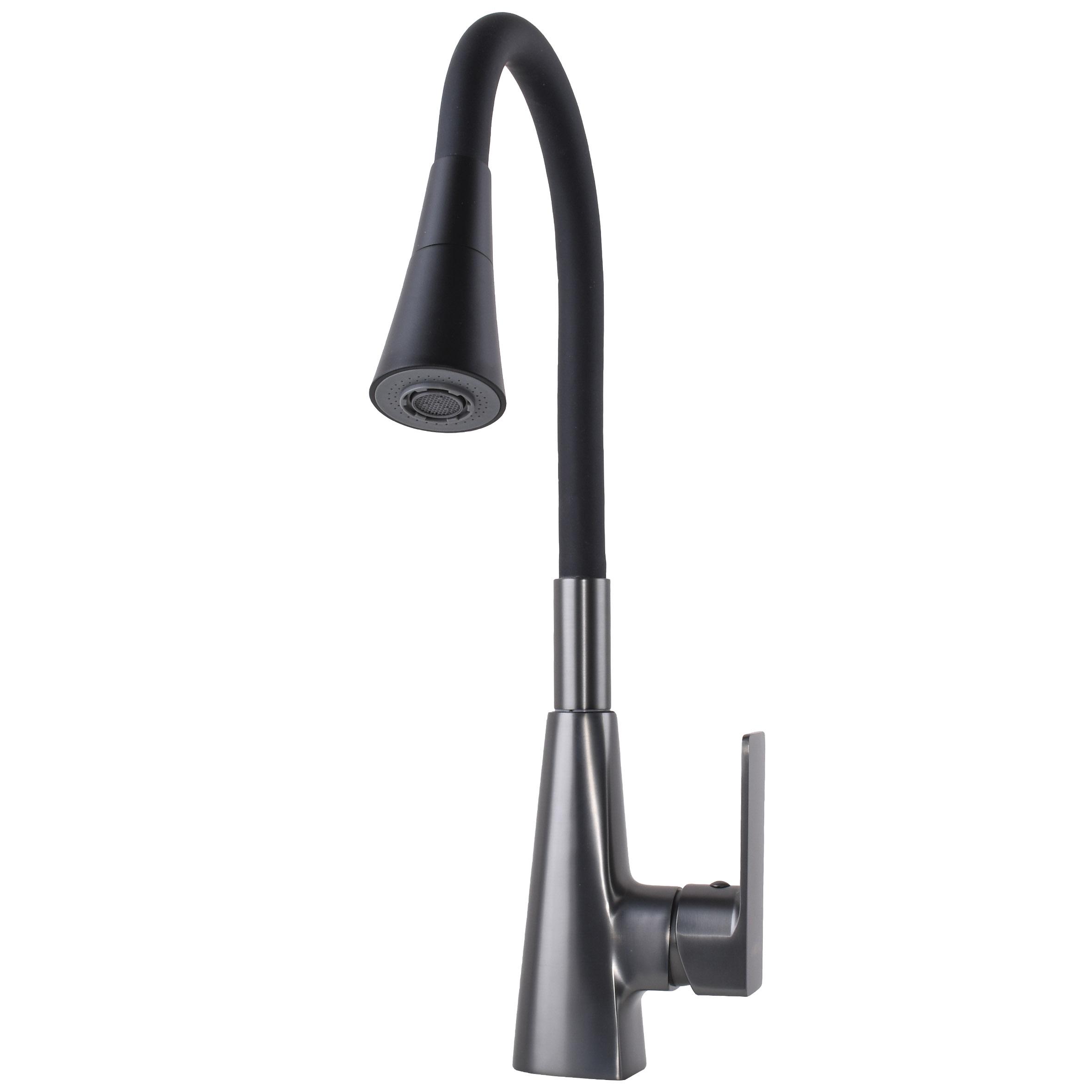 Смеситель для кухни DOMINO Dionis DDD-203SM-GP с гибким изливом - фото 5