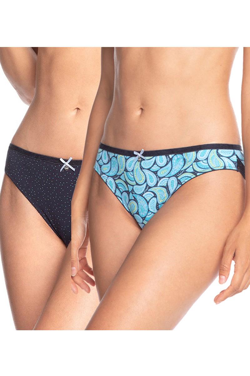 Трусики слип Lama р. 2/S 2 шт. Синий/Голубой (76157)