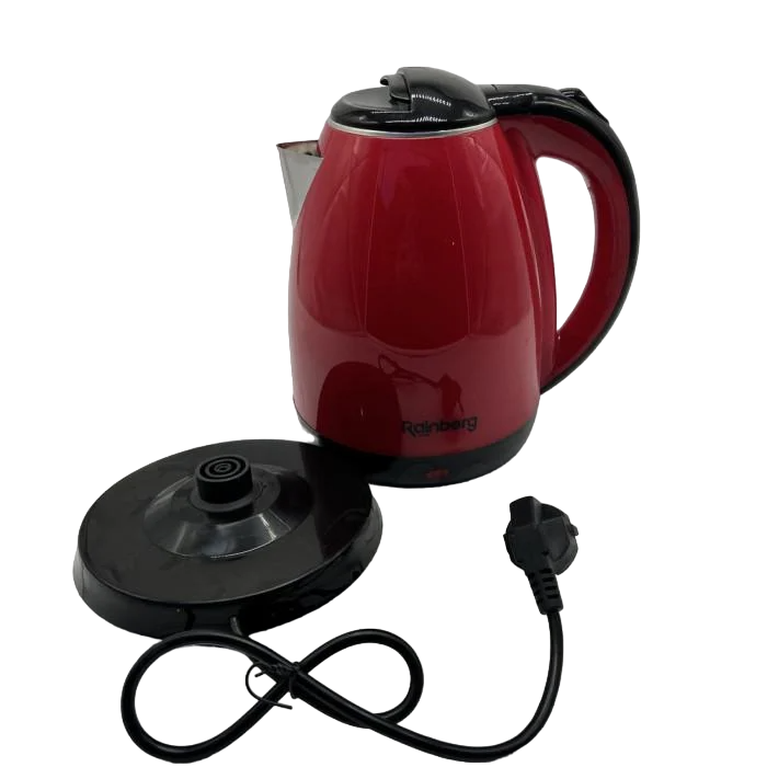 Електрочайник Rainberg RB-901 2 л Червоний Електрочайник Rainberg RB-901 2 л Червоний
