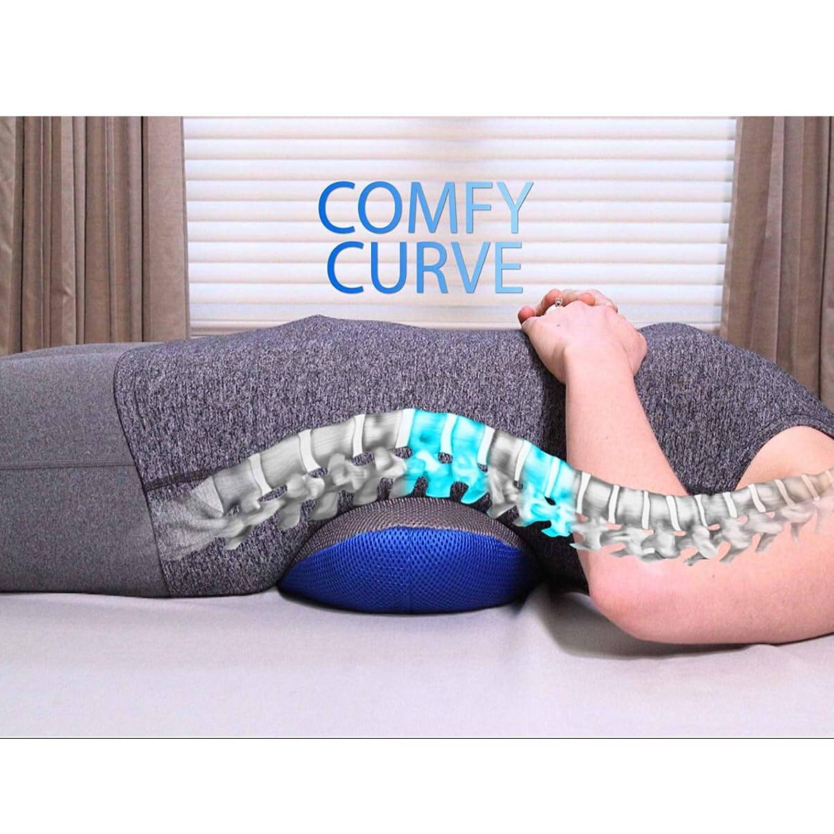 Подушка ортопедическая под спину Back Support Pillow Comfy Curve - фото 4