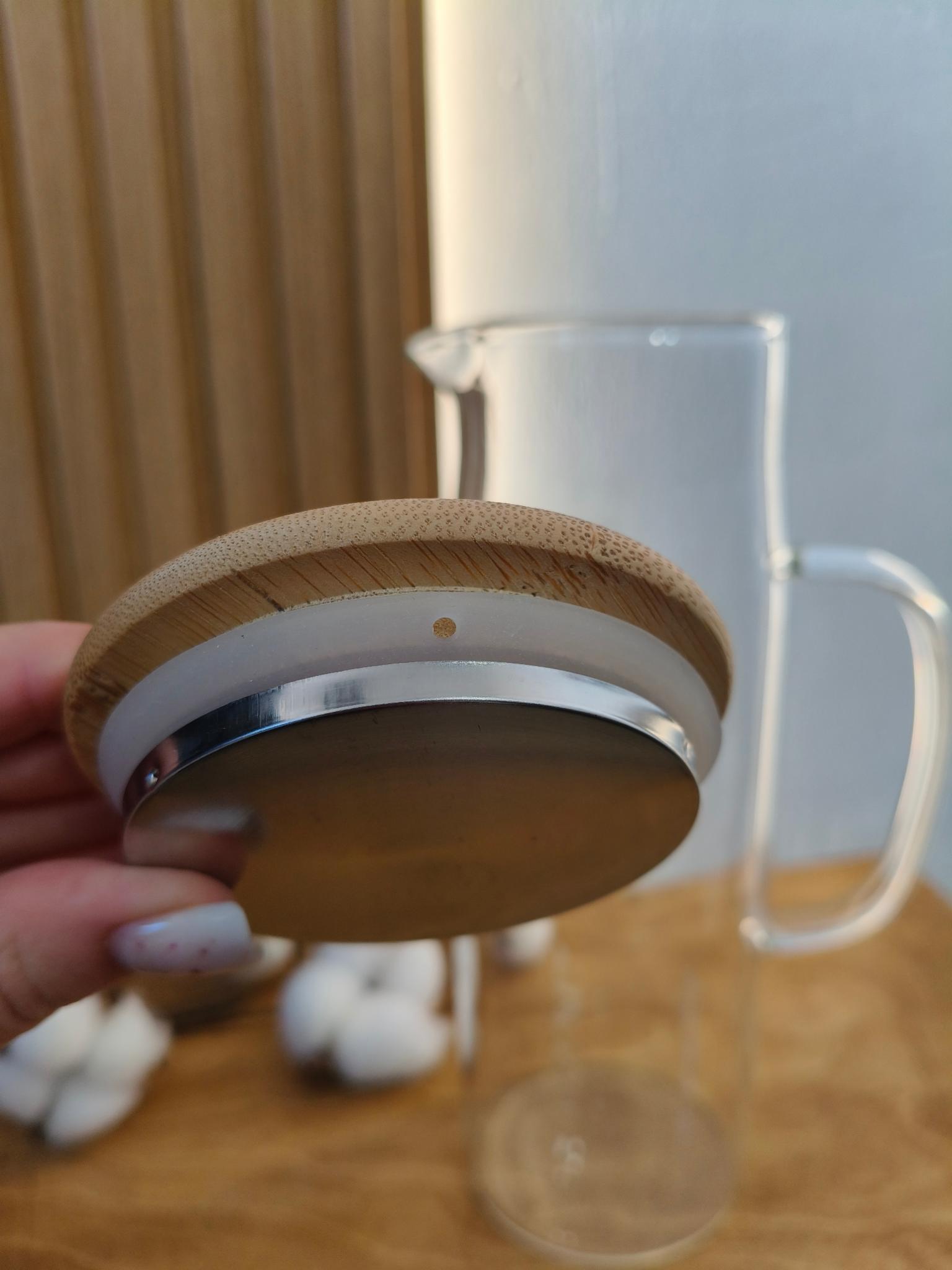 Глек з бамбуковою кришкою Bamboo 1,2 л - фото 5