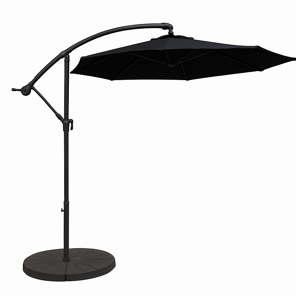 Зонт садовый WCG регулируемый с наклоном и чехол 3 м Черный - фото 7 Зонт садовый WCG регулируемый с наклоном и чехол 3 м Черный - фото 7