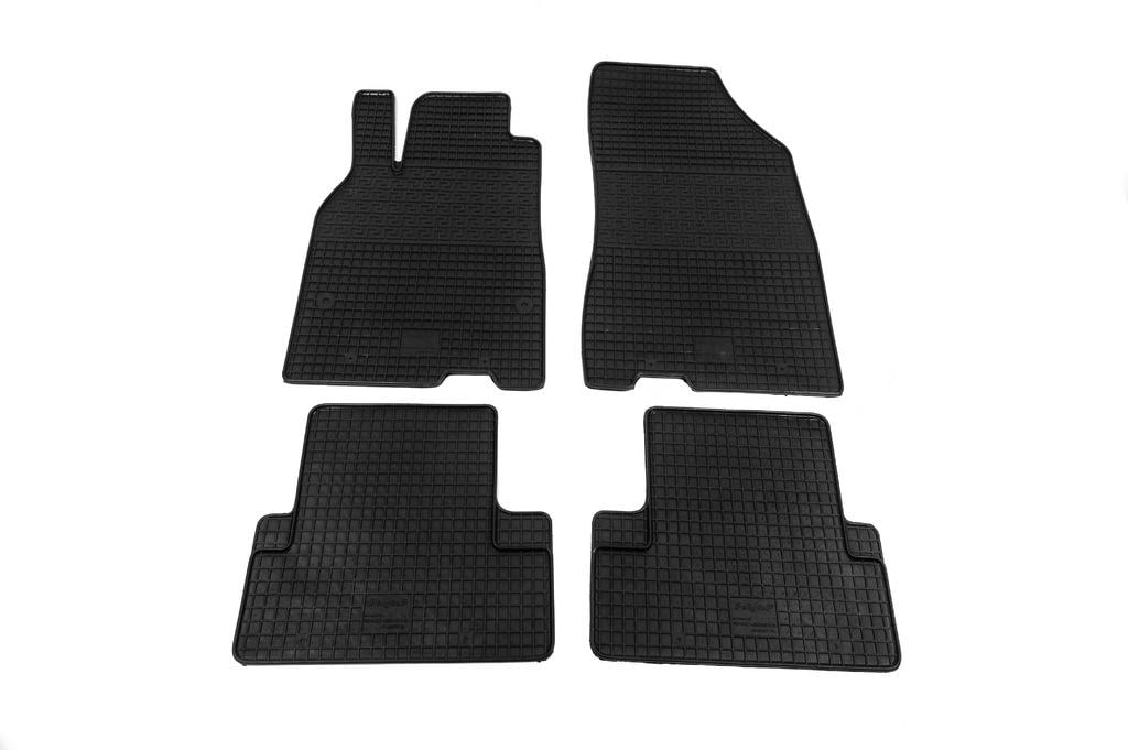 Гумові килимки Polytep для Renault Megane III 2009-2016 рр. резина Чорний
