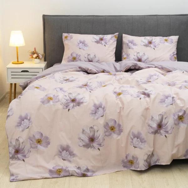 Комплект постельного белья Viluta 24275 с простыней на резинке 180х200х25 евро (1180)