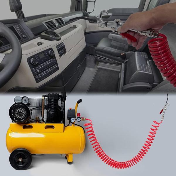 Пневмопистолет в комплекте соединители шланга с баком (D00351) - фото 4 Пневмопистолет в комплекте соединители шланга с баком (D00351) - фото 4