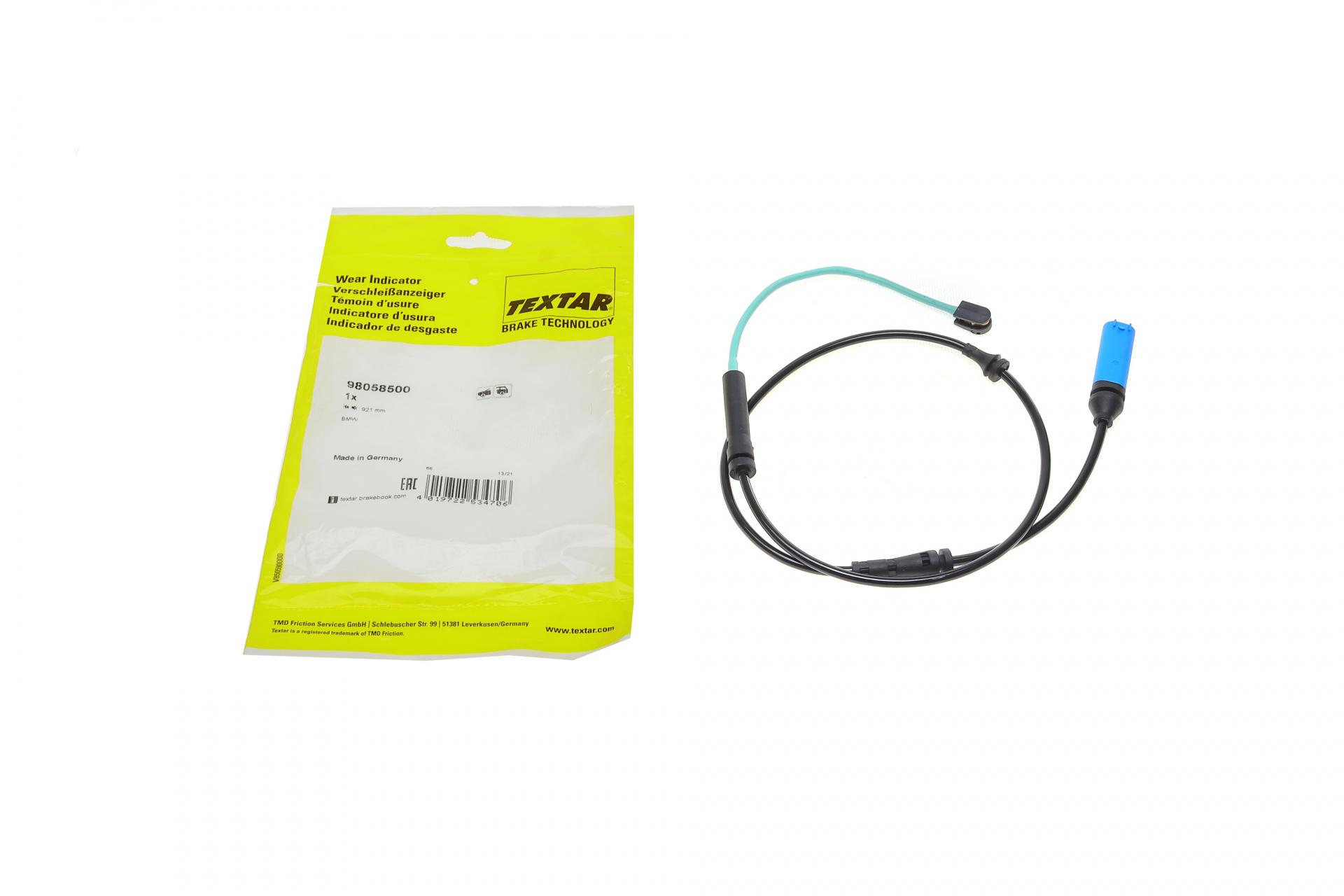 Датчик износа тормозных колодок передних BMW 5 G30,F90/7 G11,G12 15- L 921 мм (98058500)