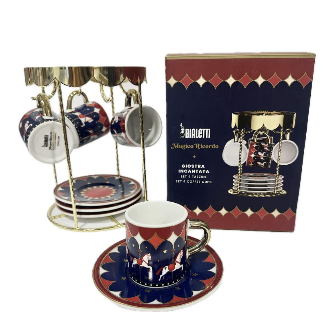 Набор чашек Bialetti Magico Ricordo Carousel Set NMAGIC003 (NMAGIC003)