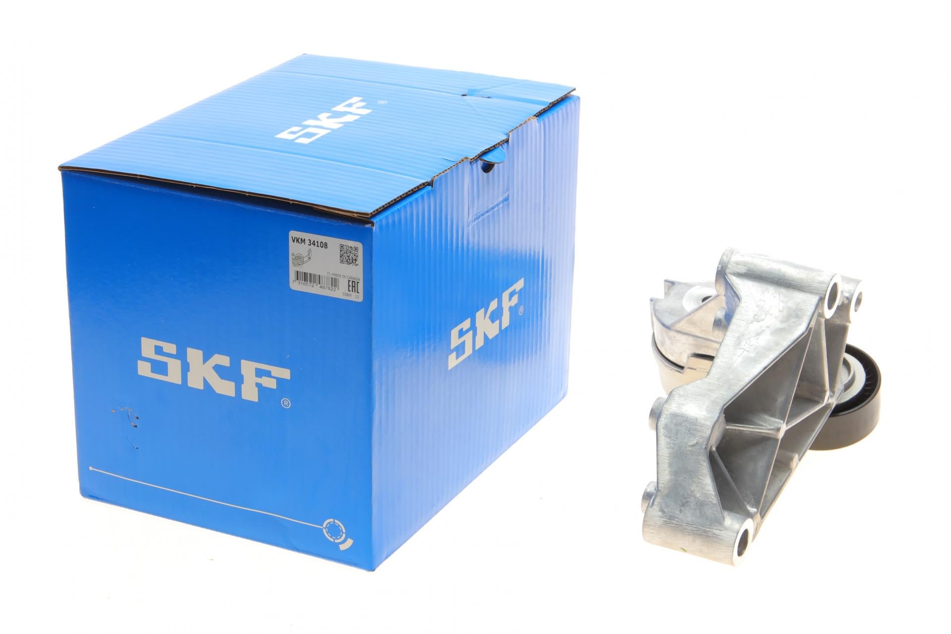 Натяжник ремня генератора SKF VKM 34108 Ford Connect 1.8TDCi/Di 98-13 70x26 мм