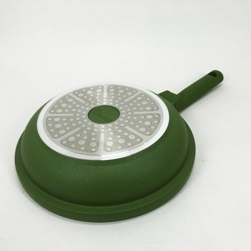 Сковорода Con Brio CB-2026 Eco Granite 20 см Green (tf5157) - фото 13