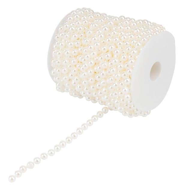 Гирлянда на елку Бусины на катушке 15 м Белый (30822864)