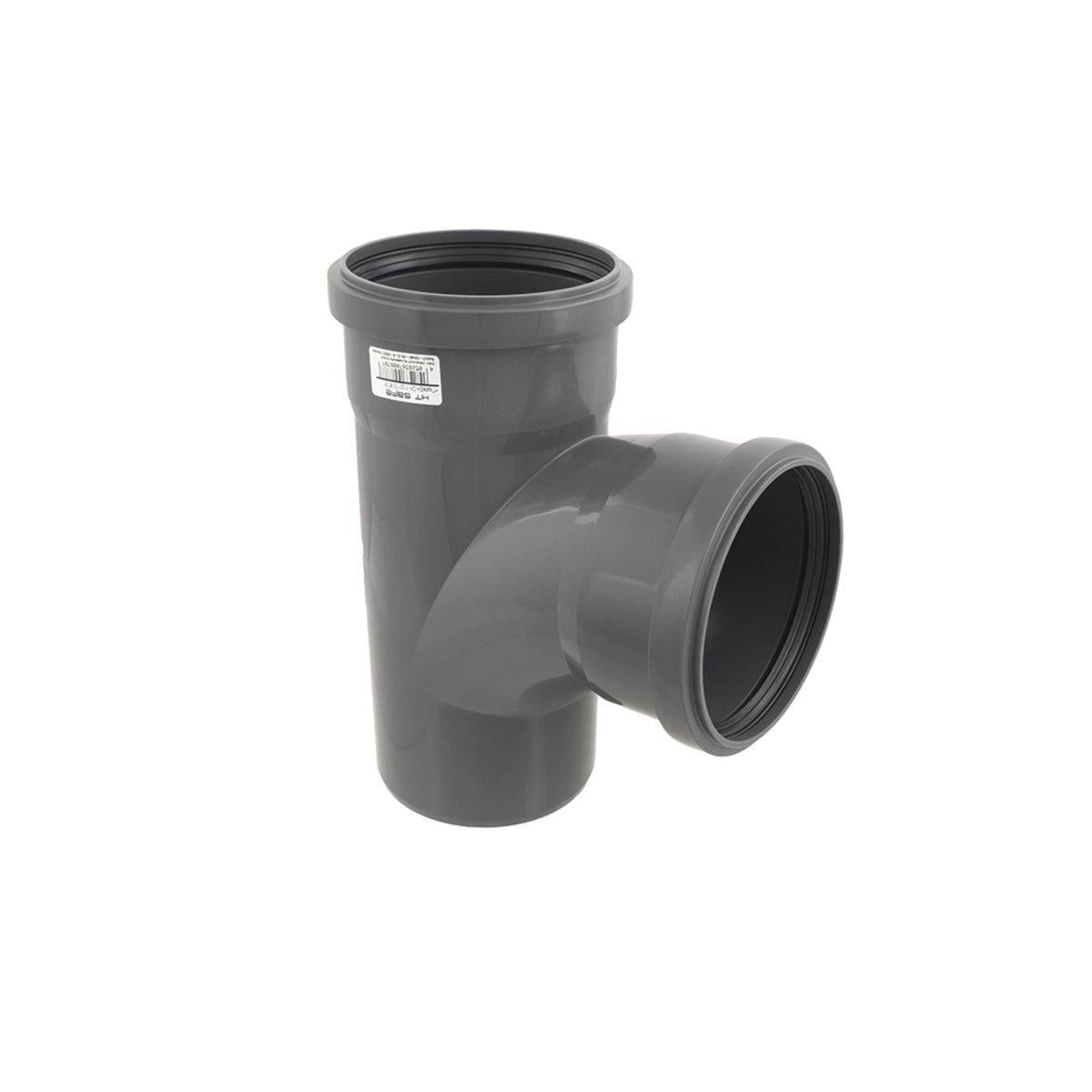 Тройник внутренней канализации Ostendorf HT Safe Ф 110 ммх87° (SW-15859)