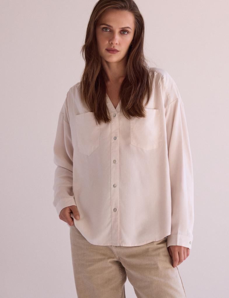 Сорочка жіноча Diverse NIMSIM L Екрю (5905384033871)