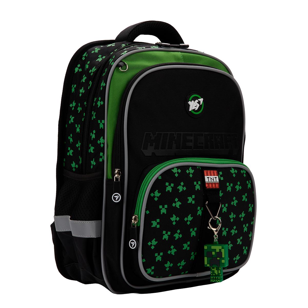 Школьный рюкзак YES S-72 Minecraft Team с ортопедической спинкой (995085/559900)