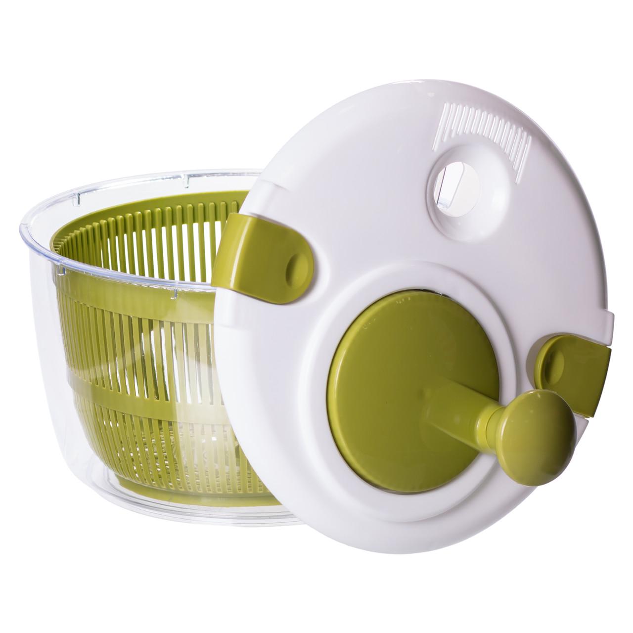 Сушилка для салата Salad Spinner 18х25 см (HP-8-5) - фото 8 Сушилка для салата Salad Spinner 18х25 см (HP-8-5) - фото 8