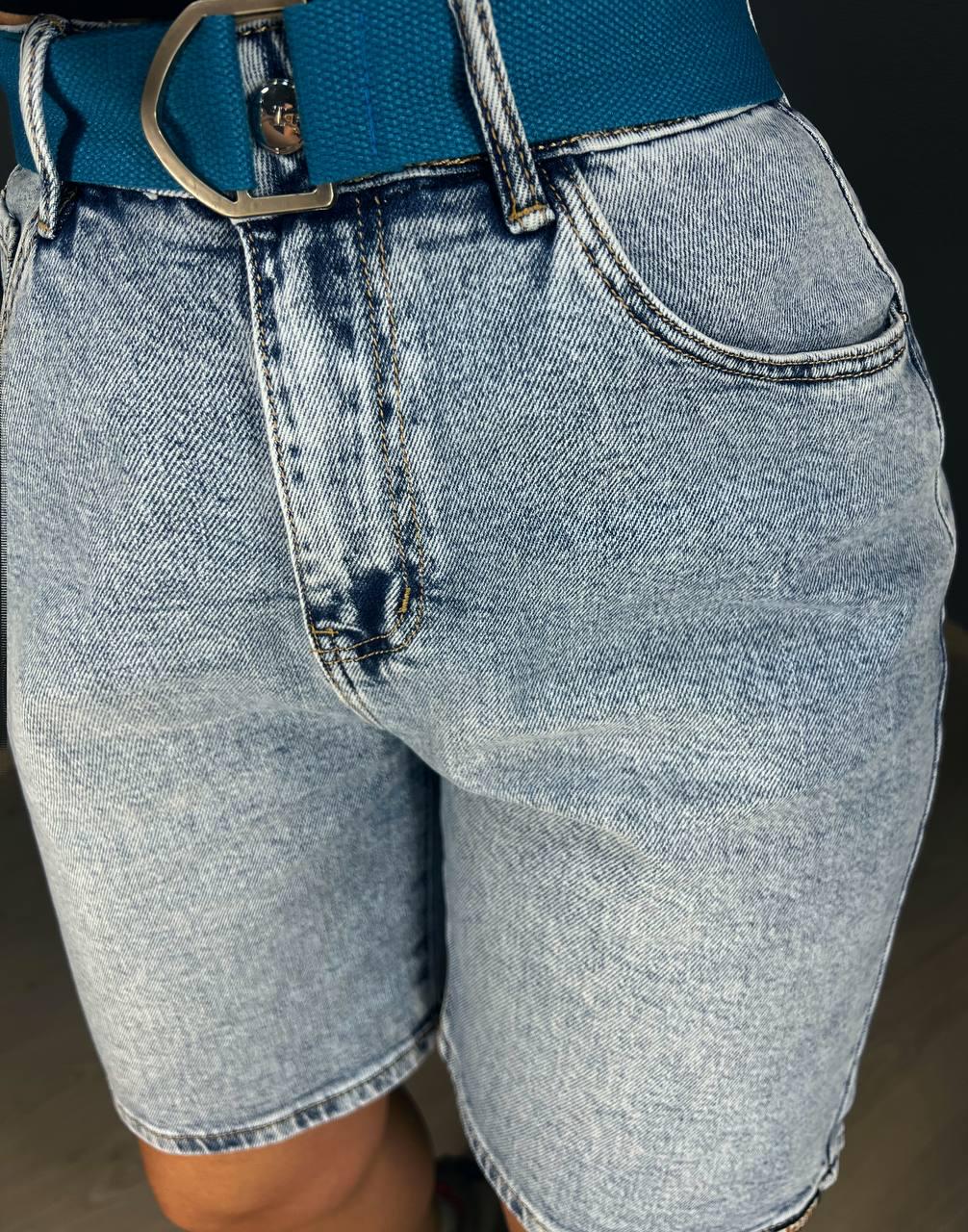 Шорти жіночі джинсові Liana 440 бермуди р. 33 Блакитний (26852054) - фото 8 Шорти жіночі джинсові Liana 440 бермуди р. 33 Блакитний (26852054) - фото 8