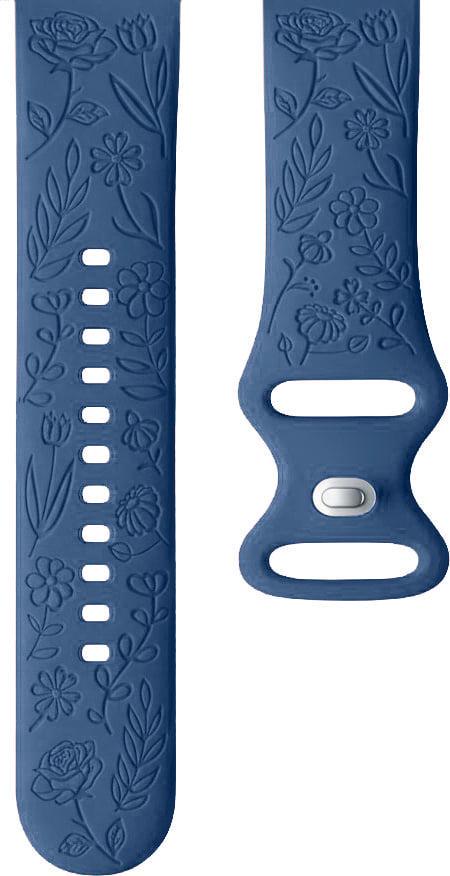 Ремешок силиконовый Blossom для Amazfit Cheetah Square Blue (41601-28)