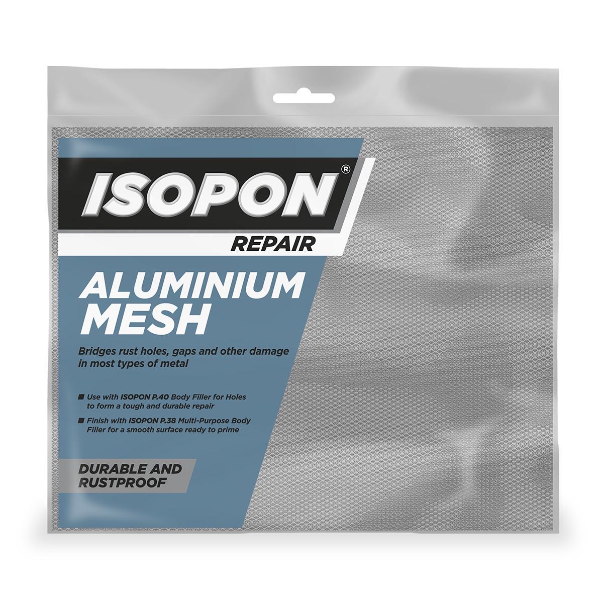 Сітка алюмінієва ISOPON Aluminium Mesh 250x200 мм
