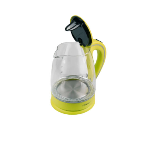 Електрочайник Maestro MR-064-GREEN дисковий скло 1850-2200W 1,7 л Зелений (УТ000069030)
