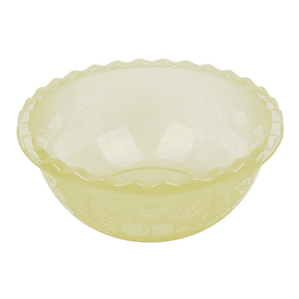 Таз для фруктов Ал-Пластик 9 л Желтый (MAP-71320)