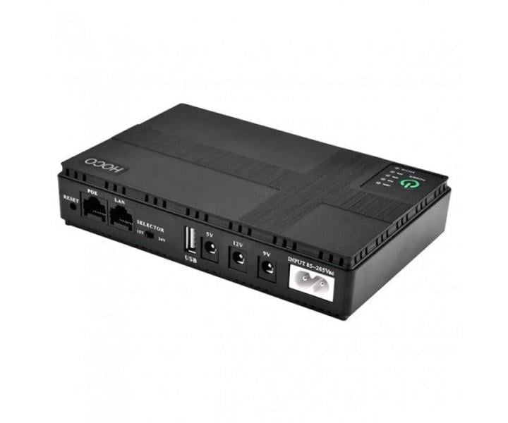 Джерело безперебійного живлення для роутерів Hoco DC1018P 10400 мАг 18W Чорний (2377599989)