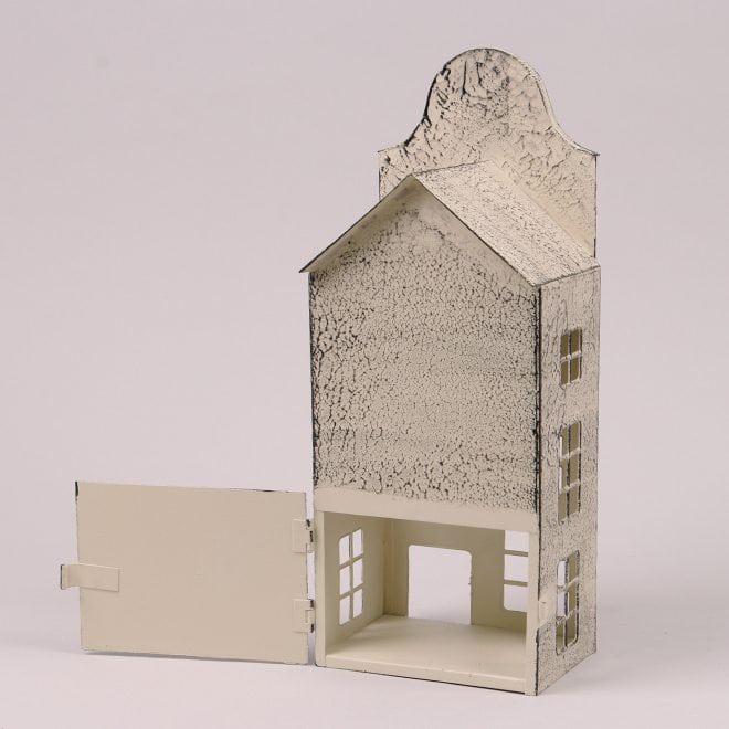 Свічник Flora Будиночок металевий 33 см Кремовий (39566) - фото 3 Свічник Flora Будиночок металевий 33 см Кремовий (39566) - фото 3