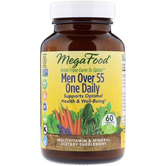 Вітамінно-мінеральний комплекс MegaFood Men Over 55 One Daily 60 Tabs