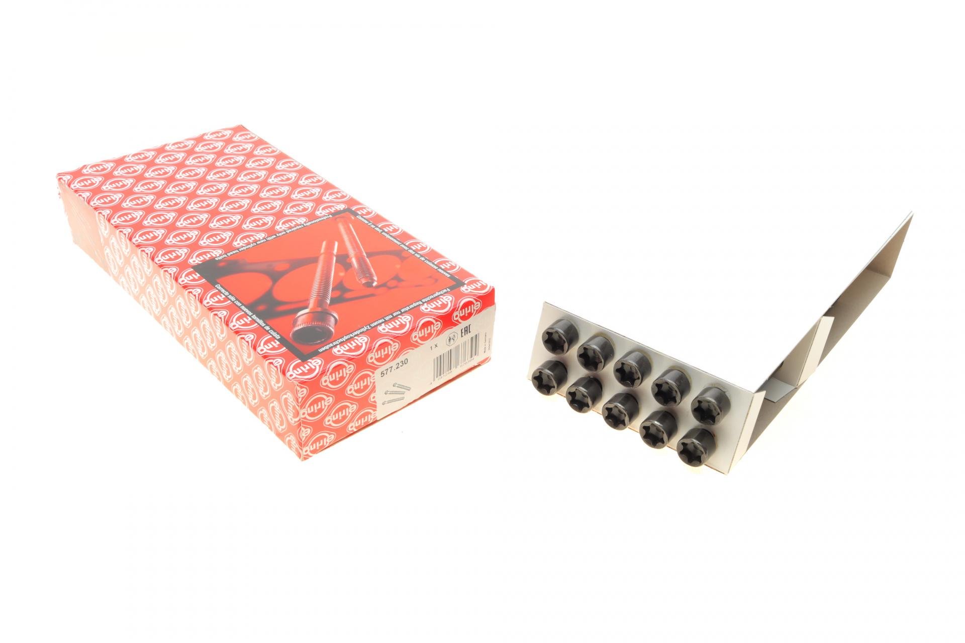 Комплект болтов гбц ELRING BMW 3 F30/F80/5 G30/F90/X3 G01/F97 15- B46/B48 10 шт. (577,230)