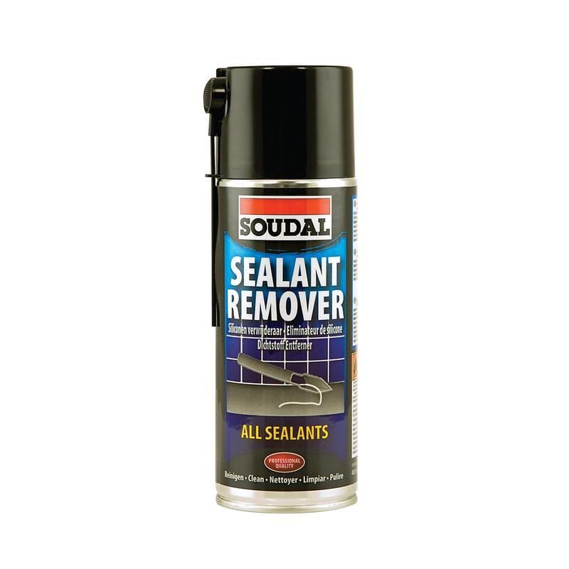 Аерозоль для видалення силіконових швів SOUDAL Sealant Remover 400 мл 3 шт. Світло-жовтий (0000900000001000SR)