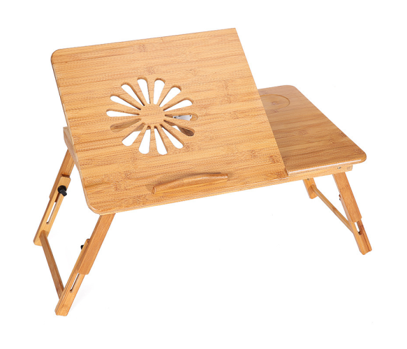 Підставка для ноутбука з натурального дерева, 500х300х195 мм (34495)