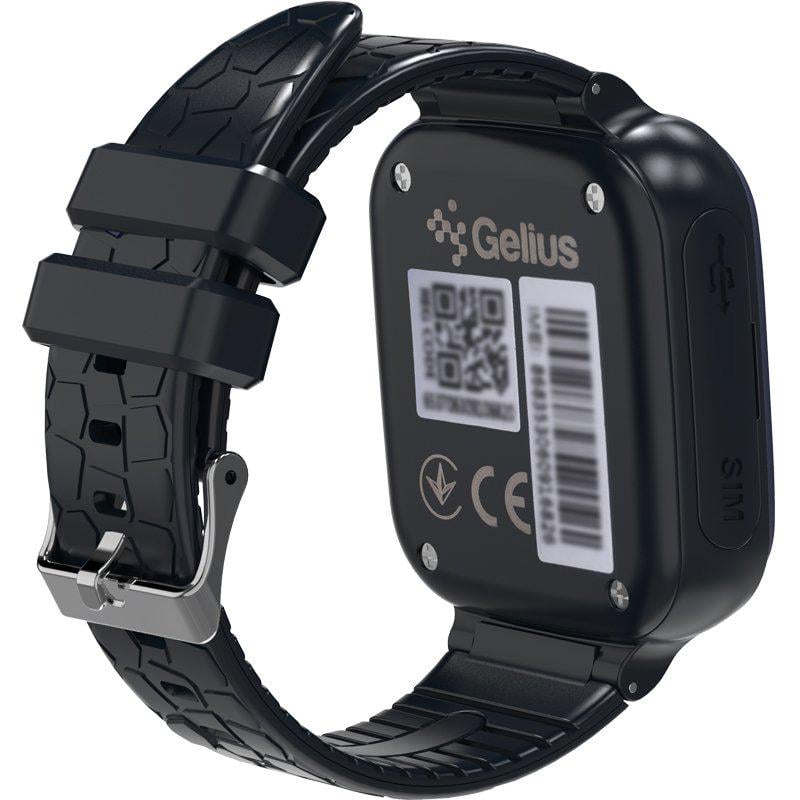 Смарт-годинник дитячий Gelius Ocean з GPS трекером Black (GP-PK007) - фото 4 Смарт-годинник дитячий Gelius Ocean з GPS трекером Black (GP-PK007) - фото 4