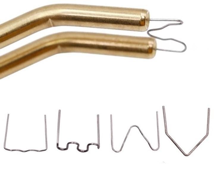 Скоби для паяння пластику 4 види для гарячого степлера/термостеплера 400 шт. (Е051150L)