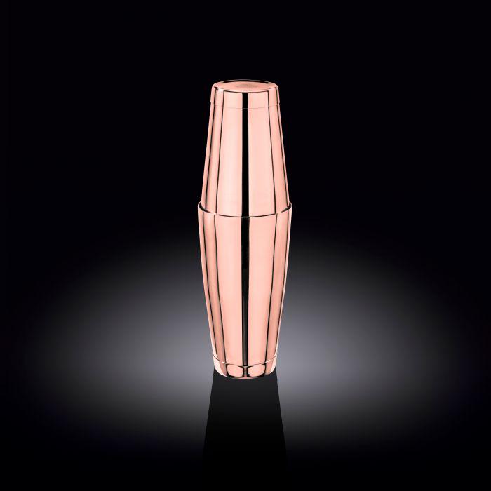 Шейкер Boston з подвійним дном мідь 550х800 мл - фото 2 Шейкер Boston з подвійним дном мідь 550х800 мл - фото 2