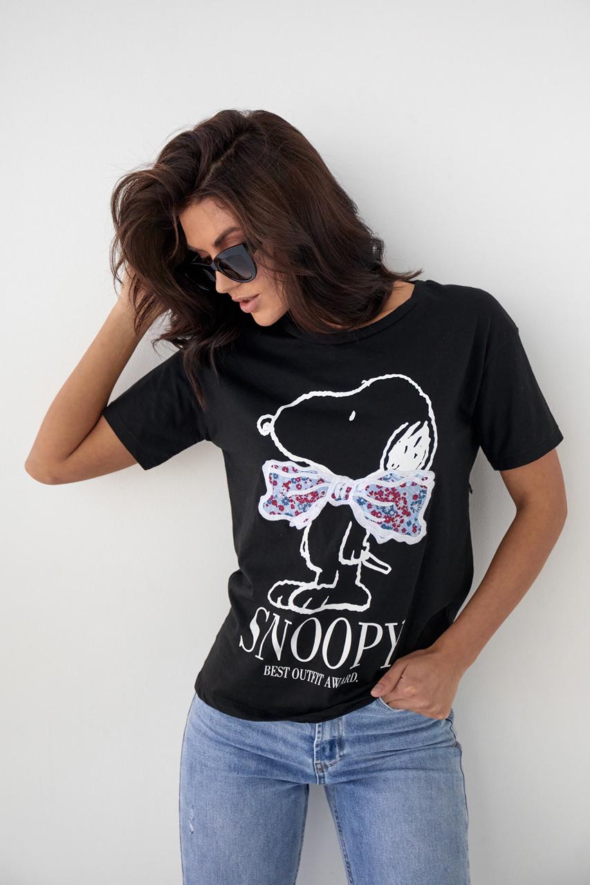 Футболка LUREX Snoopy L Черный (9541599)