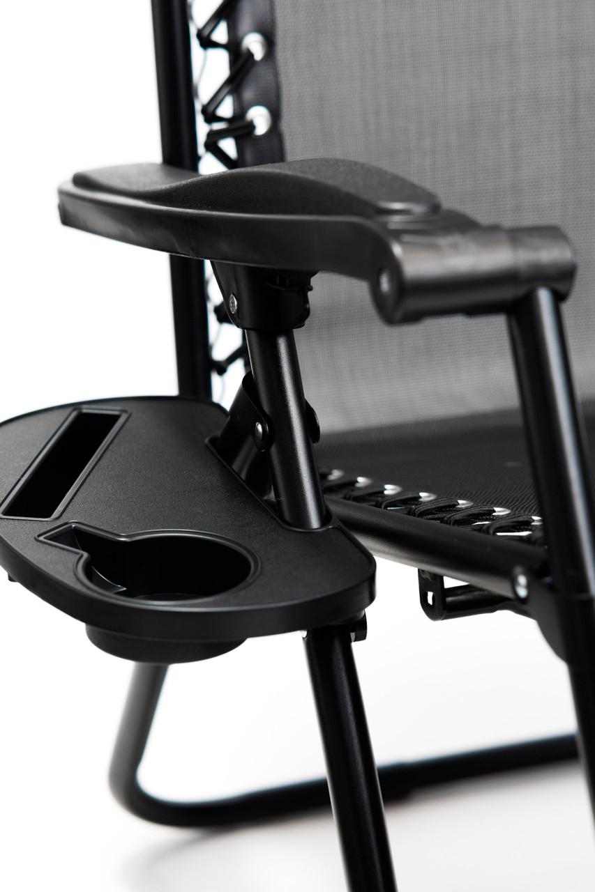 Кресло-шезлонг комплект Diego с подстаканником 2 шт. 173 см - фото 10