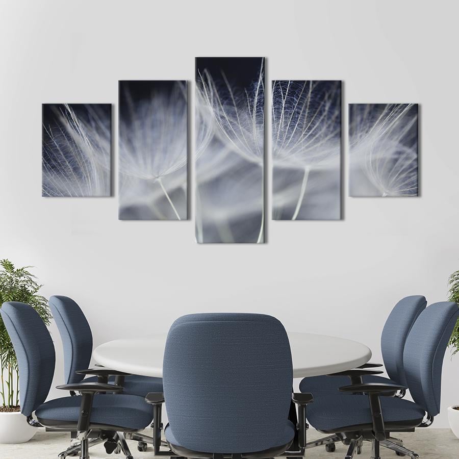 Картина на холсте Цветок одуванчика 112x54 см (815-52)