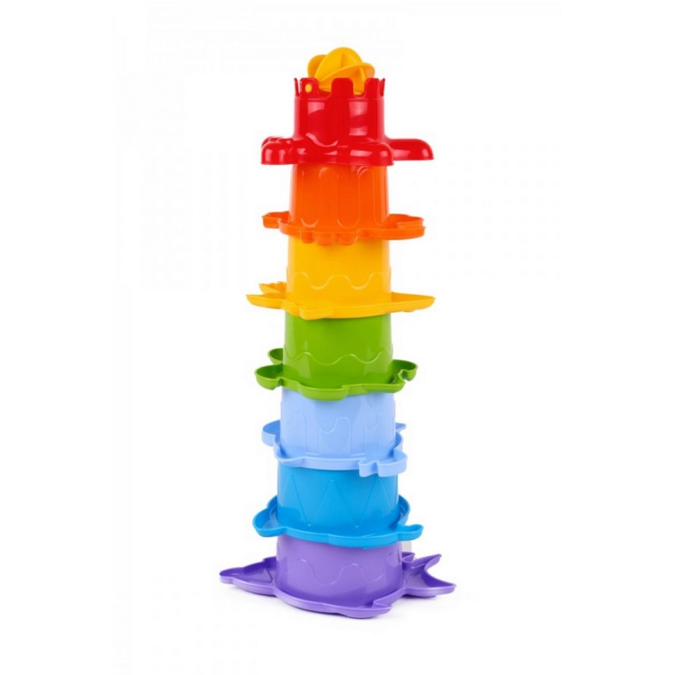 Ігровий набір для гри з піском ТехноК пірамідка (6580TXK)