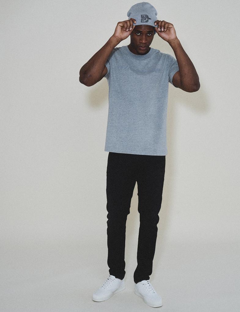 Футболка мужская Diverse CORE LOGO 244 XL Серый меланж (5905384028525)