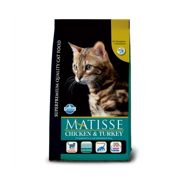 Корм сухой Farmina Matisse Chicken&Turkey с курицей и индейкой 10 кг (8010276030115)