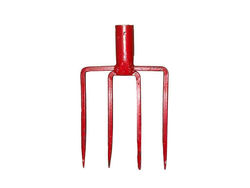 Вилы копальные стальные прутковые усиленные 4 зуба L 220х180 мм (909823) Вилы копальные стальные прутковые усиленные 4 зуба L 220х180 мм (909823)