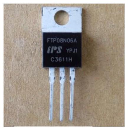 Польовий транзистор FTP08N06A/TO220 (42713)