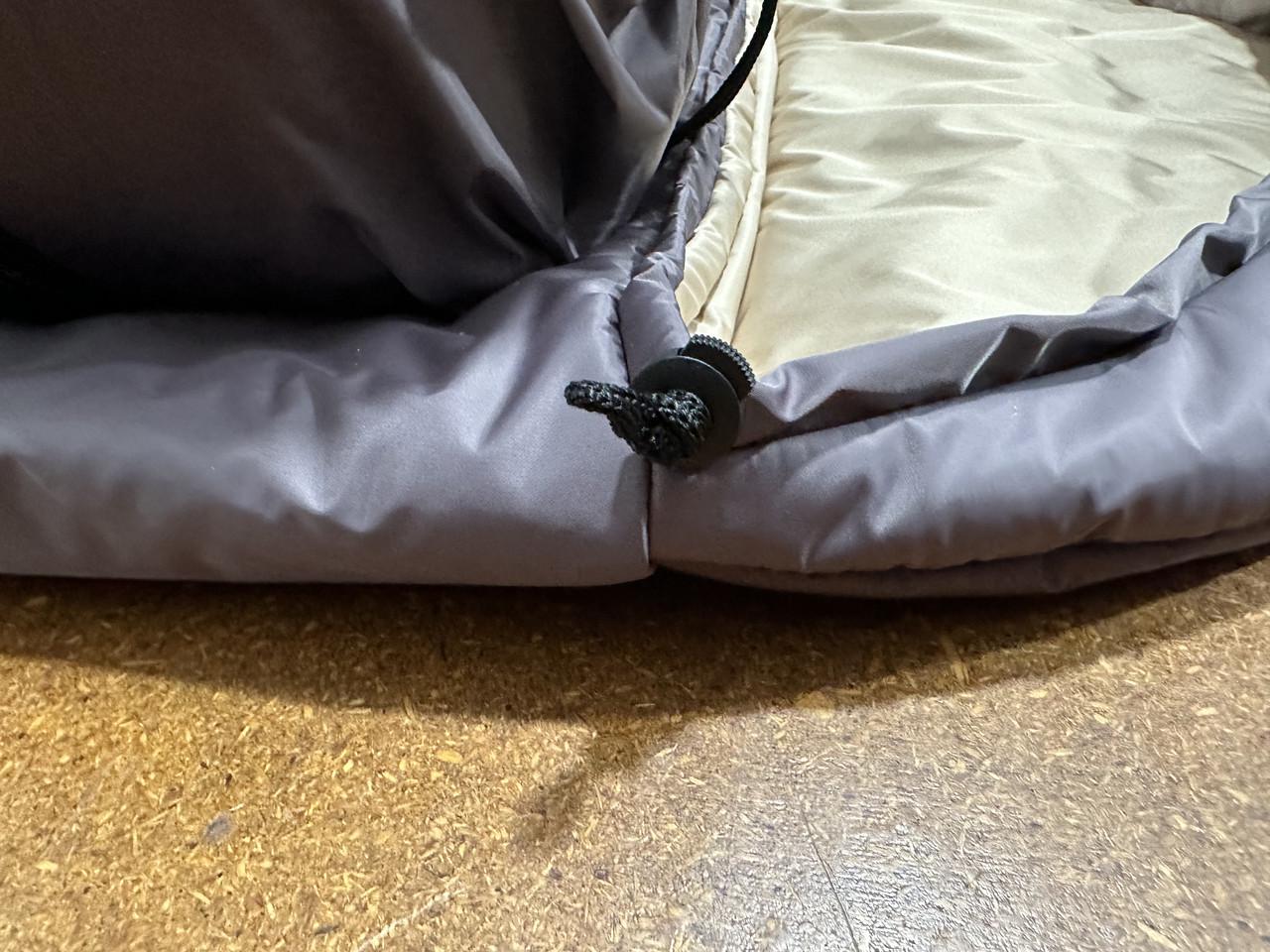 Спальний мішок туристичний до 0°C Чорний (29452210) - фото 4