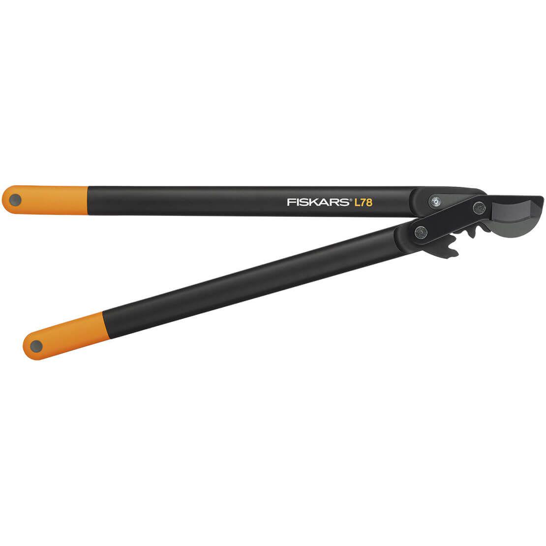 Сучкоріз площинний Fiskars PowerGear L78 112590 з загнутими лезами (1000584)