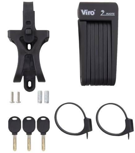 Замок мото-вело VIRO 70 см Черный (2740731752) - фото 5 Замок мото-вело VIRO 70 см Черный (2740731752) - фото 5