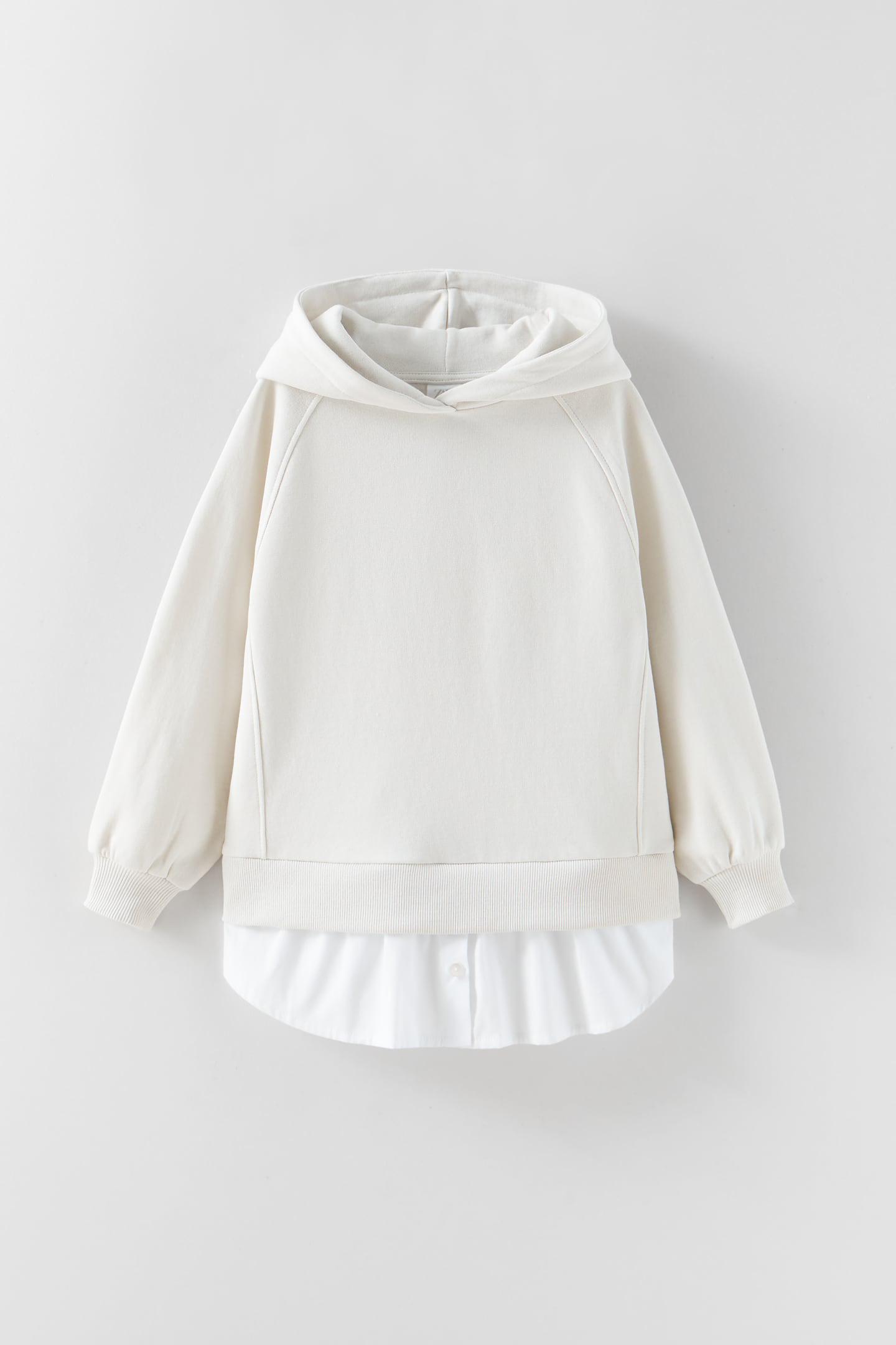 Худи для девочки Zara с вставкой 140 см Dairy (371602805)