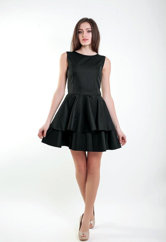 Платье женское Podium Evis 21097-BLACK M Черный