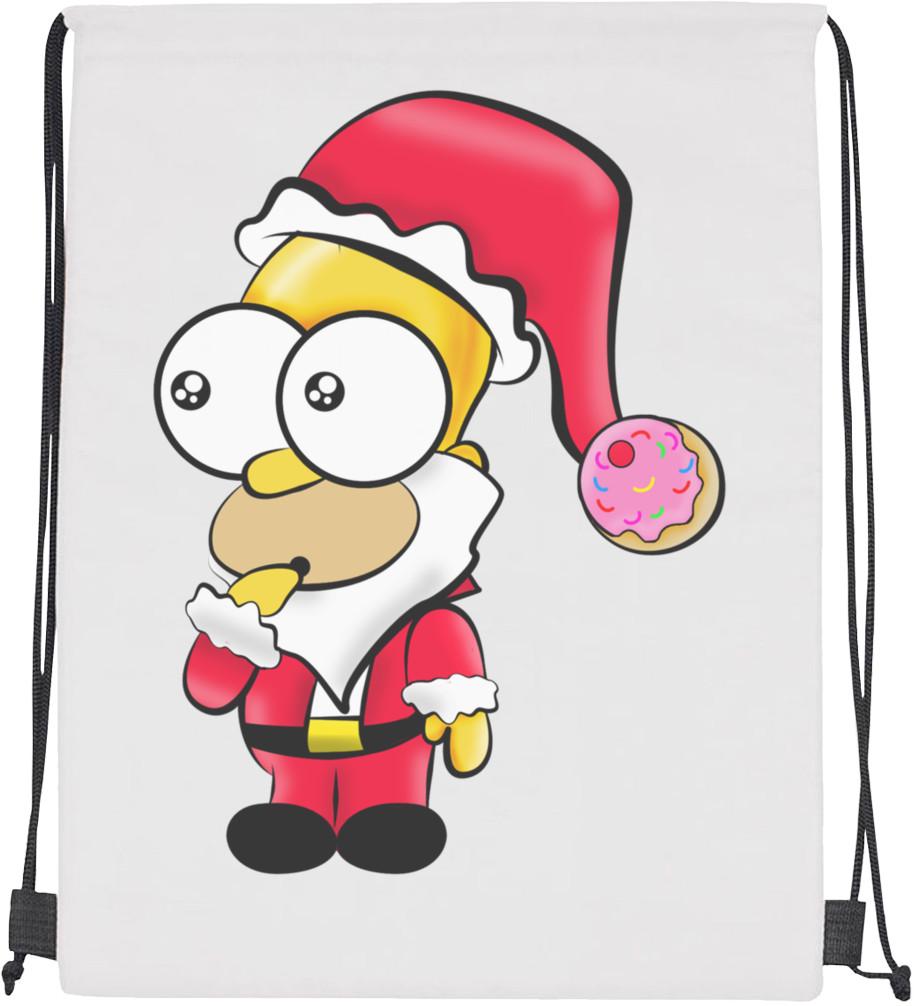Мішок cпортивний Сімпсон Санта (mishok-sport-419257113-simpson-santa)
