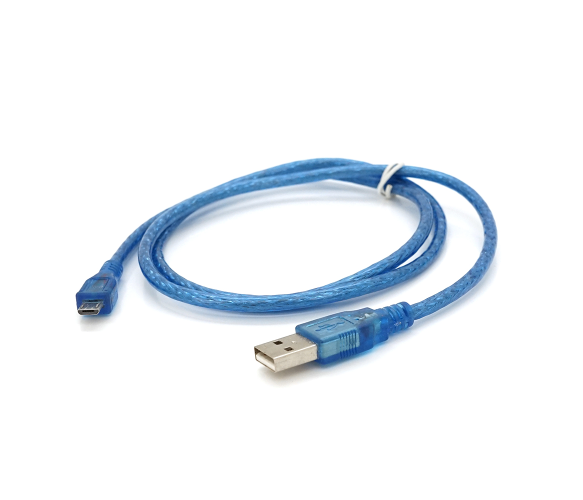 Кабель VOLTRONIC USB 2.0 AM/Miсro 5 pin 1 м Blue (YT-AM/Mc-1B)