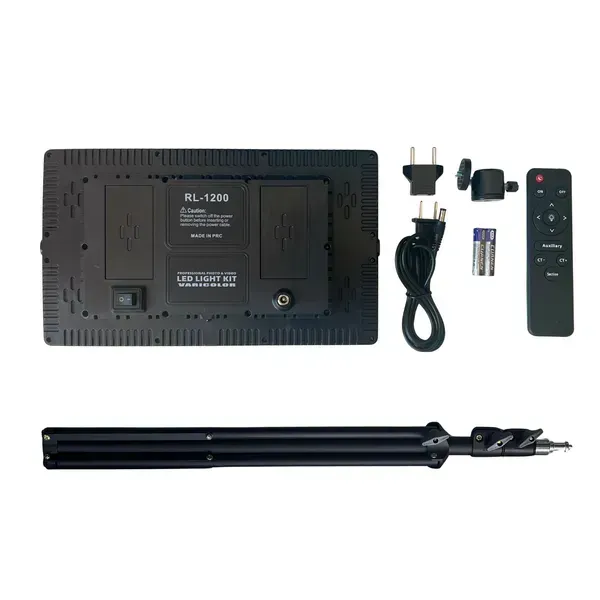 Видеосвет LED RL-1200 50W для фото и видео с пультом и штативом (778445)
